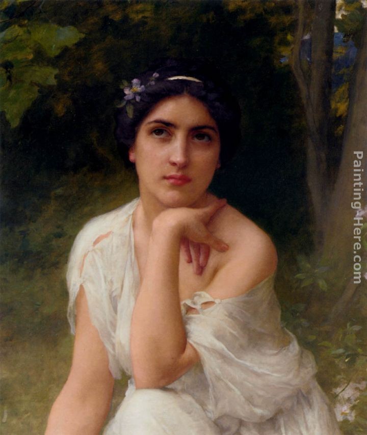 Charles Amable Lenoir Pensive